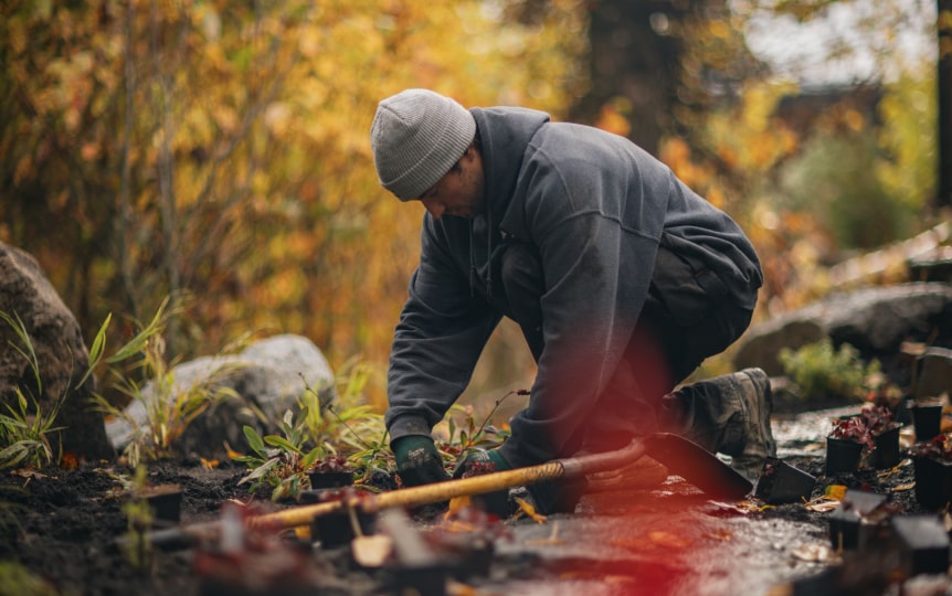 Landscaping project by Pika Landscapes in Whistler BC